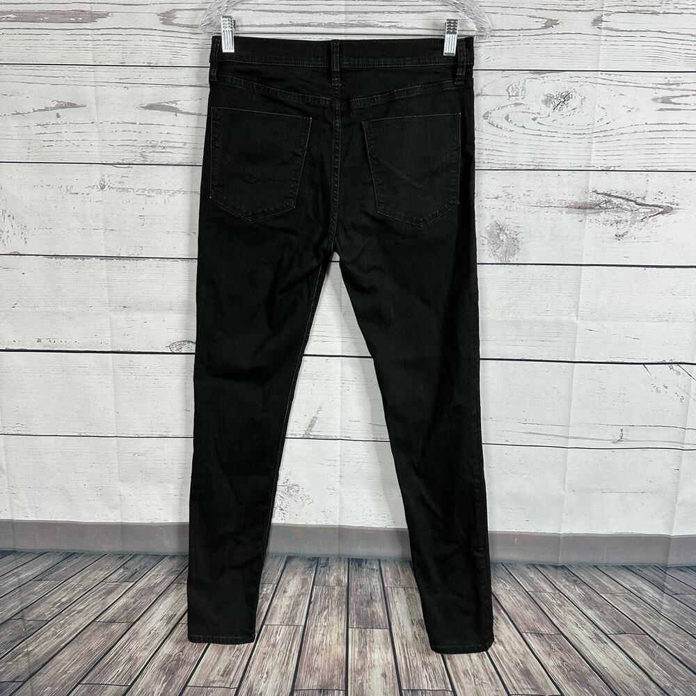 Hudson Jeans Womens 29 Black Nico Skinny Stretch Midrise Casual